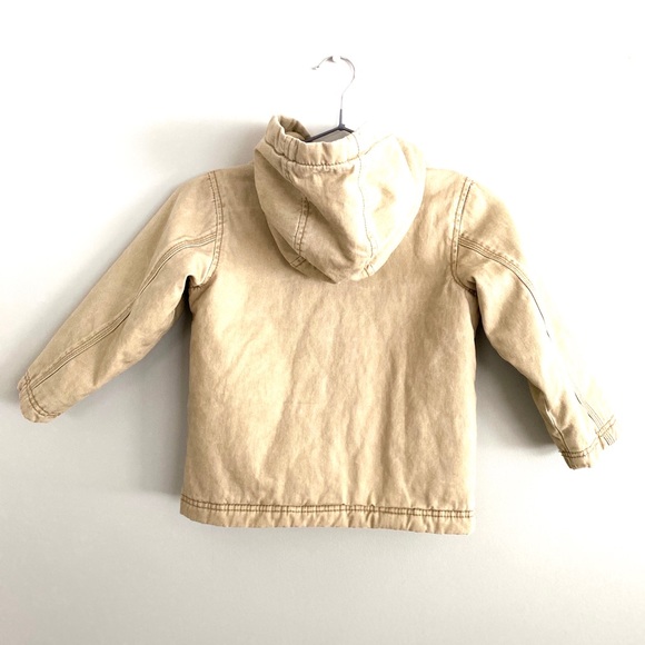 OLD NAVY Jr Captain hooded lined warm jacket 4T 4A - Picture 2 of 6